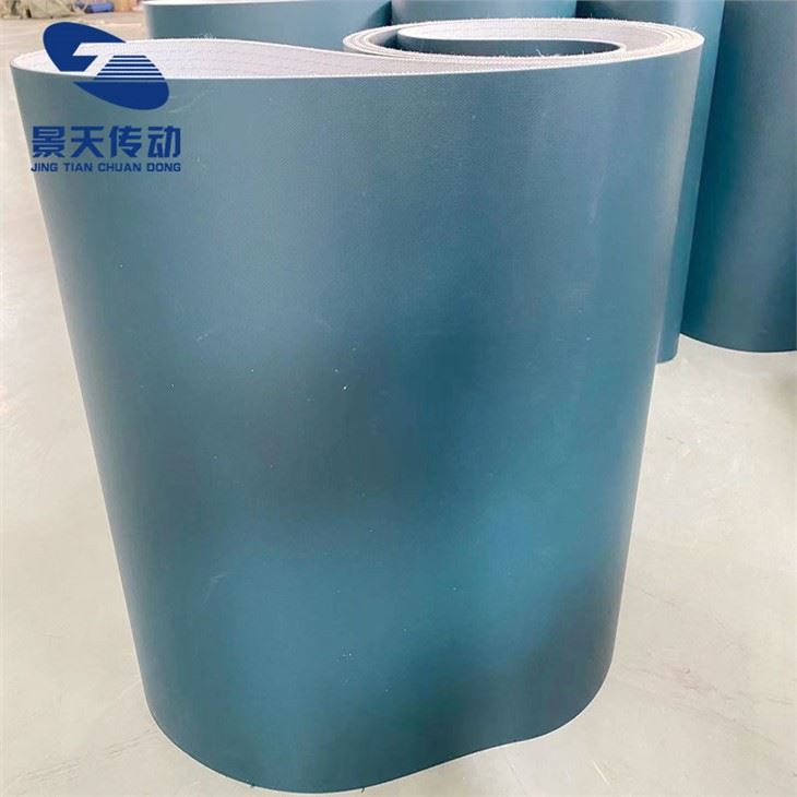 חגורת מסוע Matt PVC ירוקה כהה