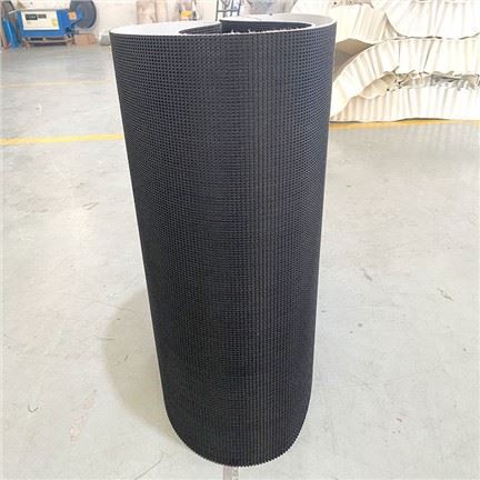 מסוע PVC שחור מחוספס שחור