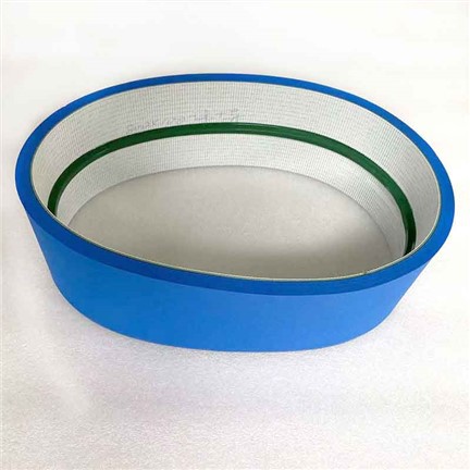 מסוע Pvc עם קצף כחול